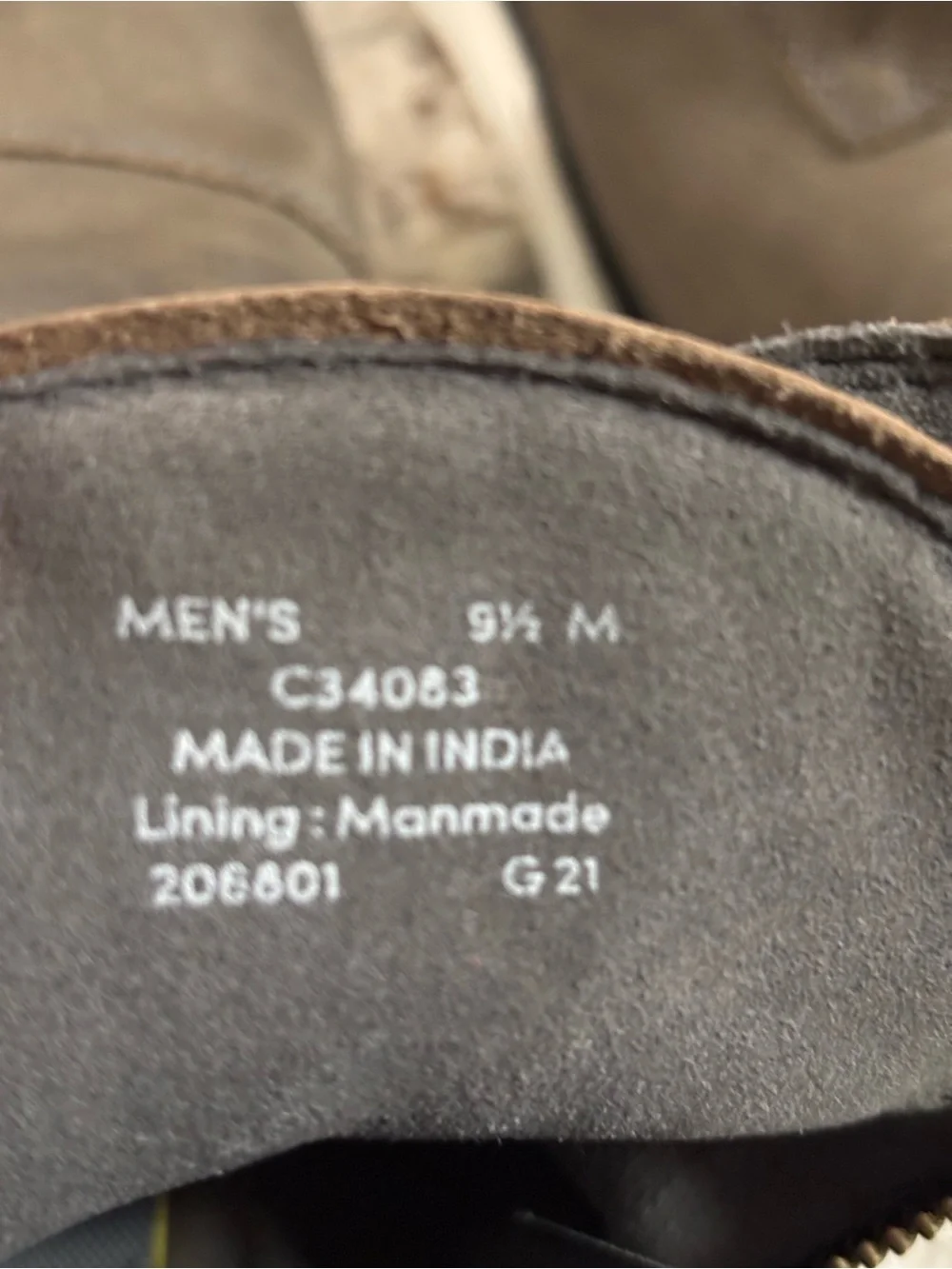Cole Haan Men's Taupe-Brown Chukka Boots